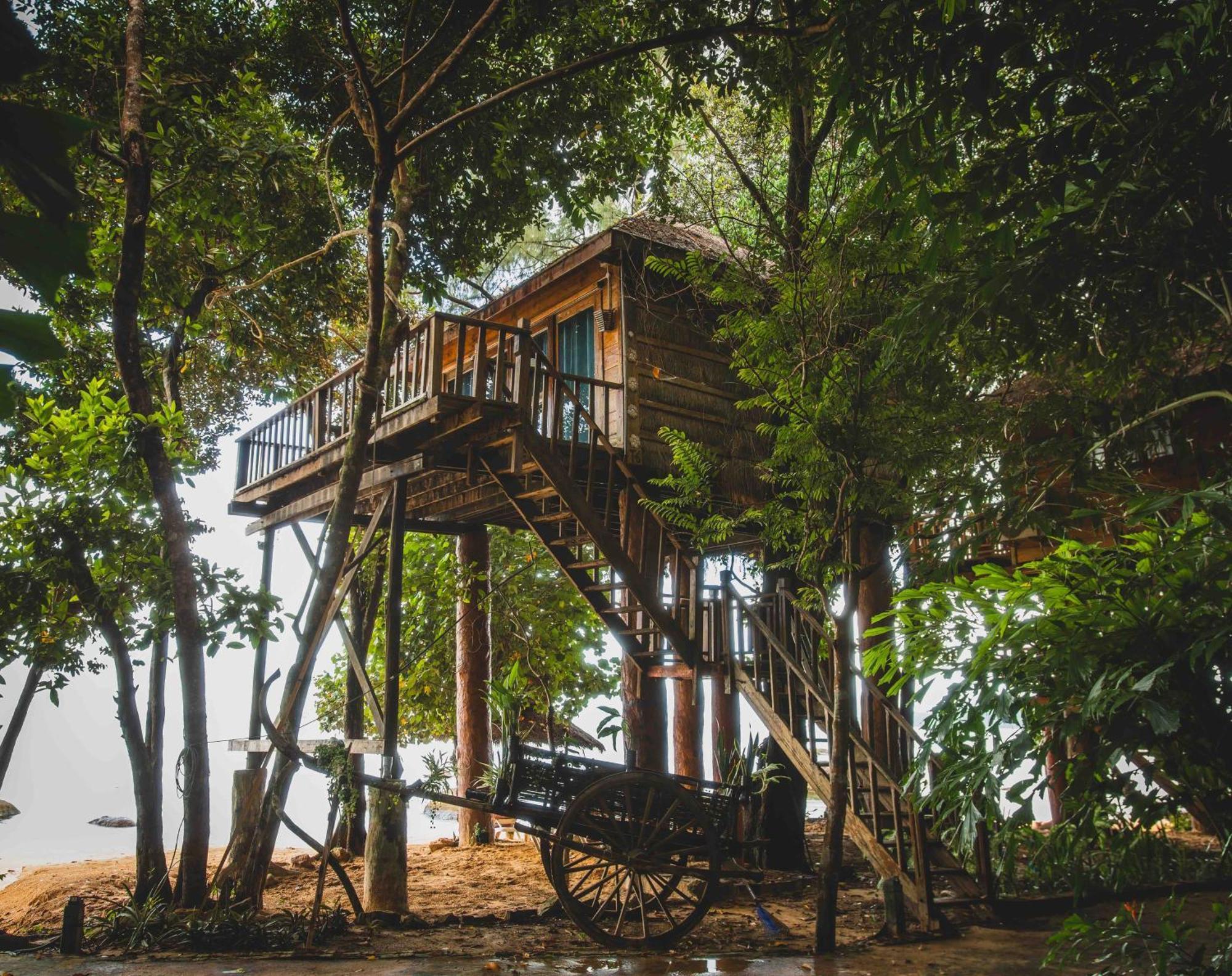 Tree House Bungalows Kaoh Touch Exterior foto