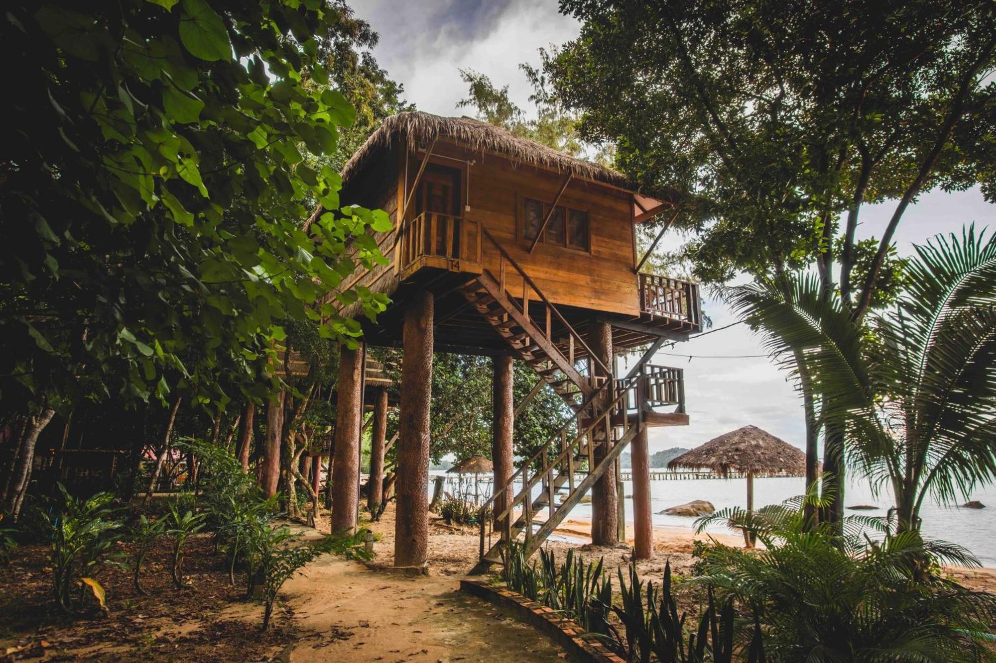 Tree House Bungalows Kaoh Touch Exterior foto